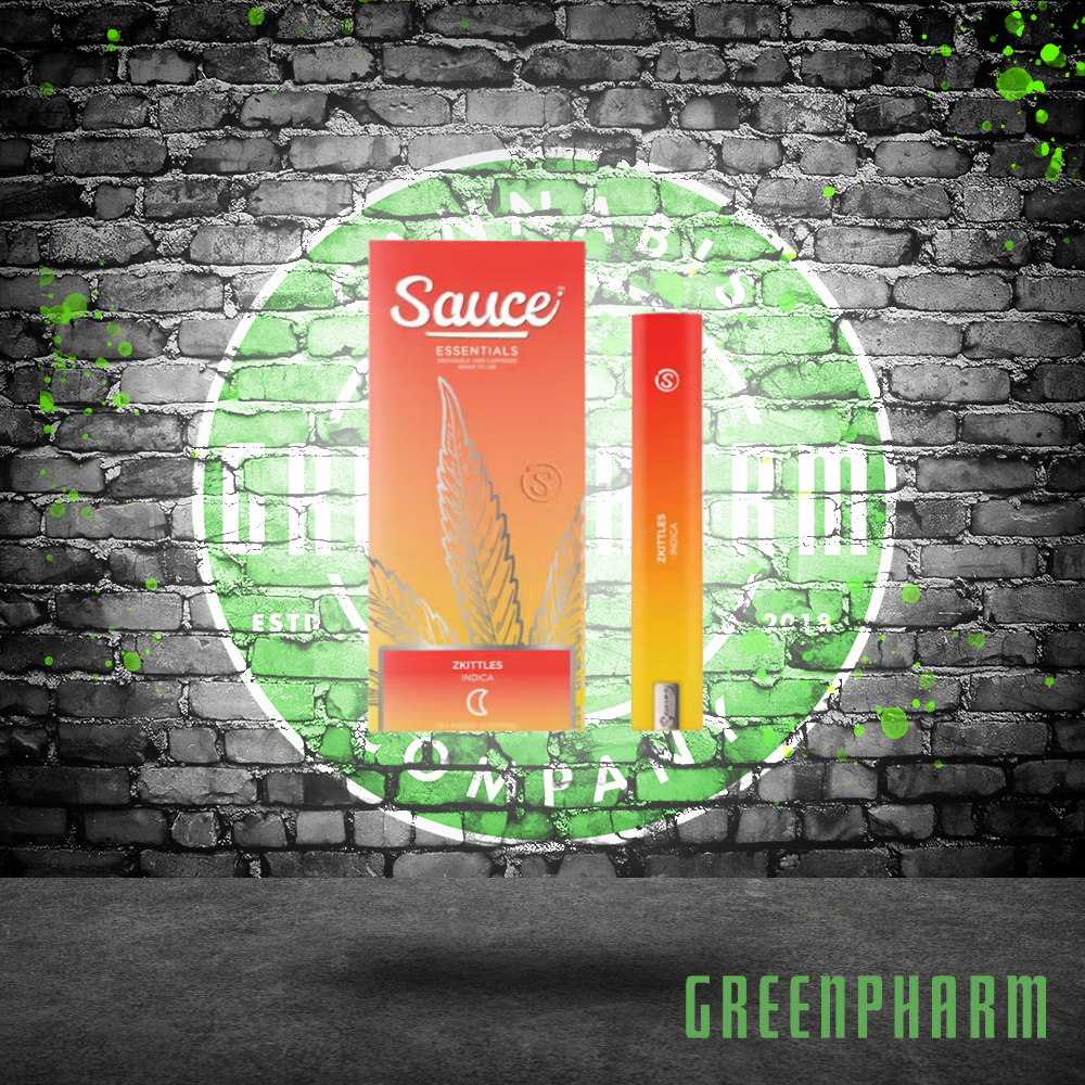 Photograph of product: Sauce Essentials Zkittles Disposable Vape