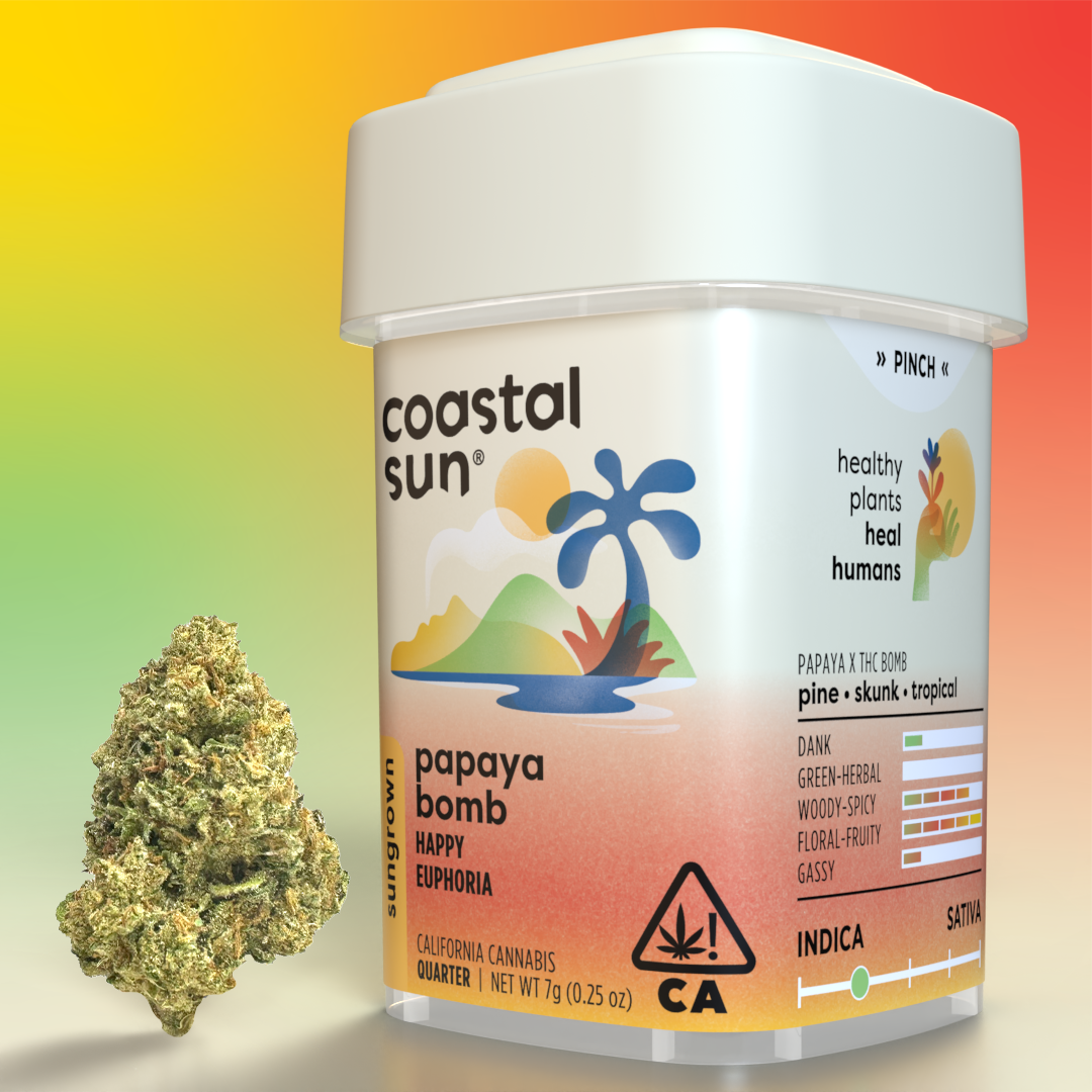 Photograph of product: Coastal Sun | Papaya Bomb - 7g