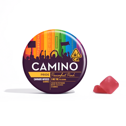 Photograph of Product: Camino - Pride Passionfruit Punch (Sativa) Edible 100mg