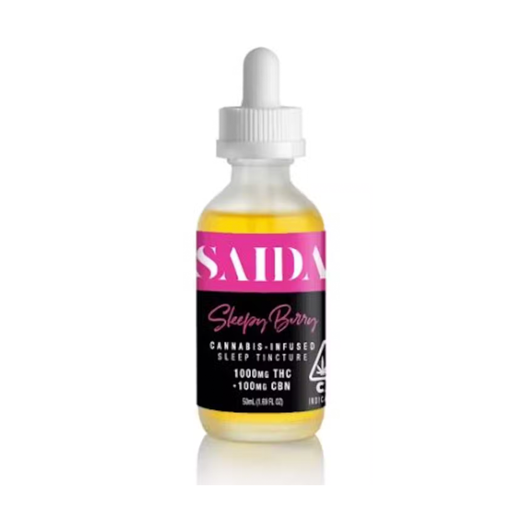 Photograph of product: 1000mg Sleepy Berry (Oui'd/Sleepy) 10:1 TH-oui:CBN Tincture $30 or 2/$50