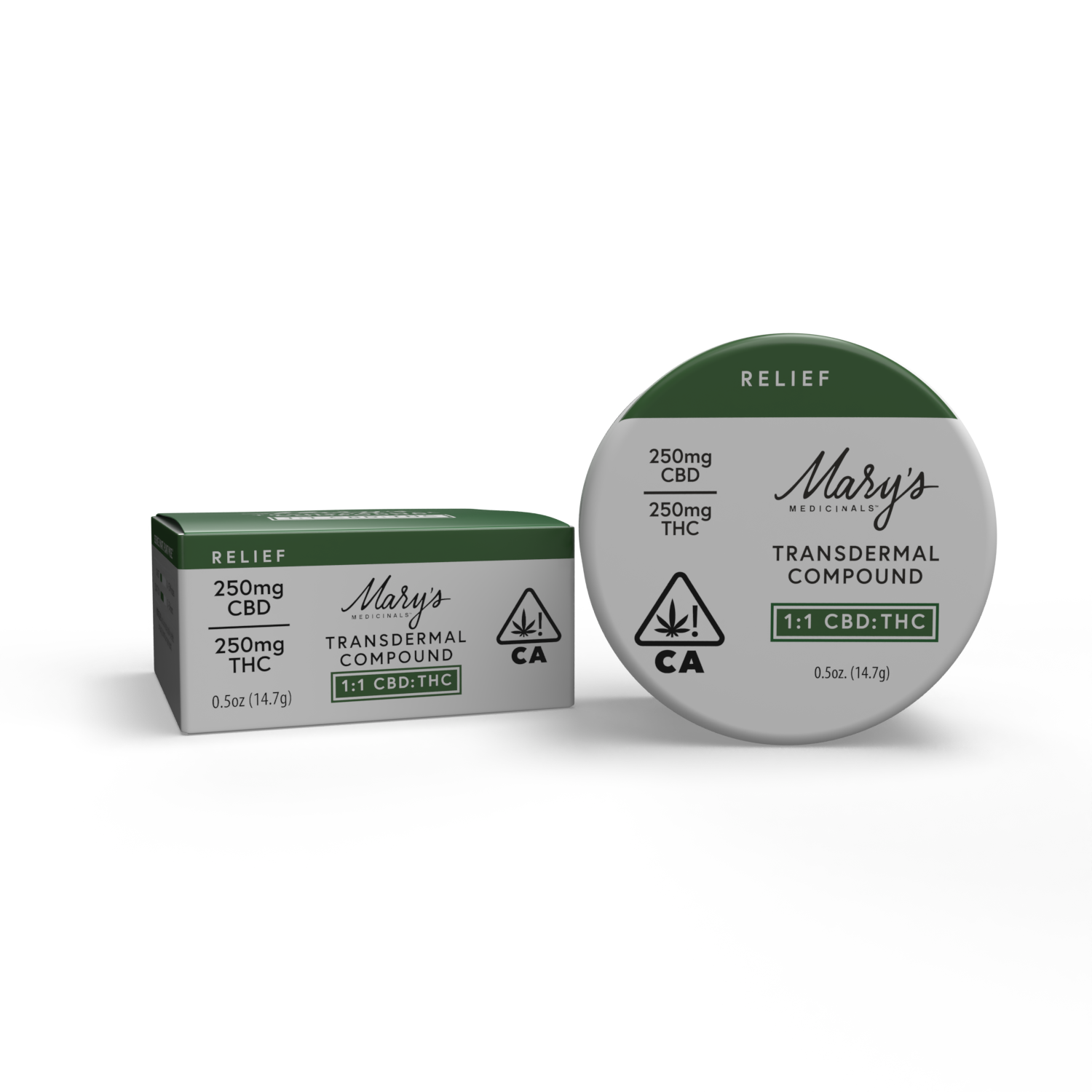 Photograph of product: MINI TRANSDERMAL COMPOUND 1:1 - RELIEF