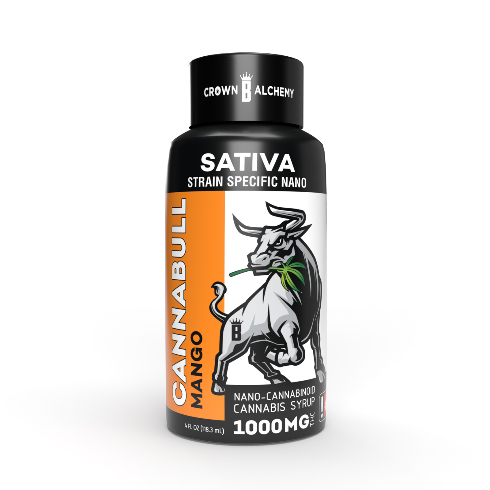 Photograph of product: Cannabull Nano Syrup | Mango 1000mg