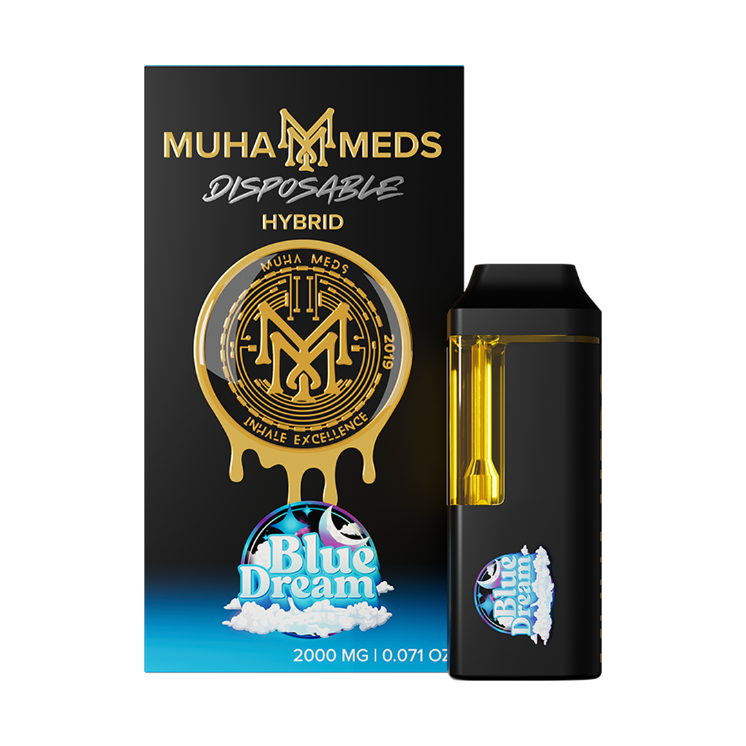 Photograph of product: MuhaMeds - 2g Disposable - Blue Dream