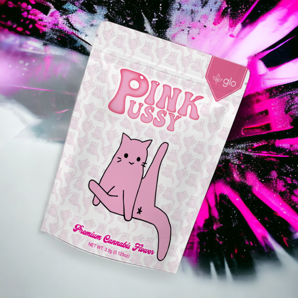 Photograph of product: Glo Farms Prepack - Pink Pussy - 3.5g