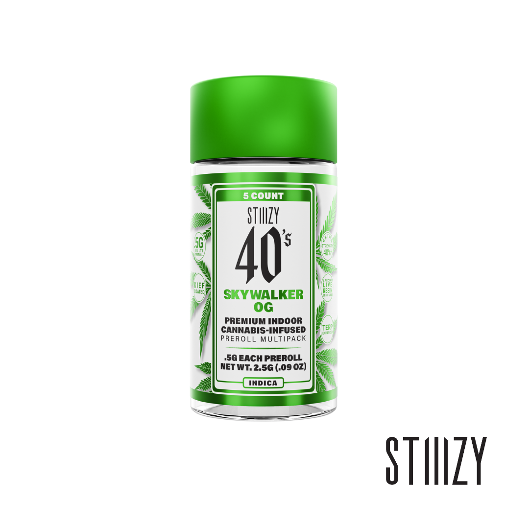 Photograph of product: Skywalker OG 40'S Pre-Roll Multi-Pack