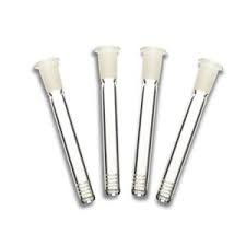 Photograph of product: 4.5" DOWN STEM, 14MM/18MM GLASS-ON-GLASS - ONE SIZE