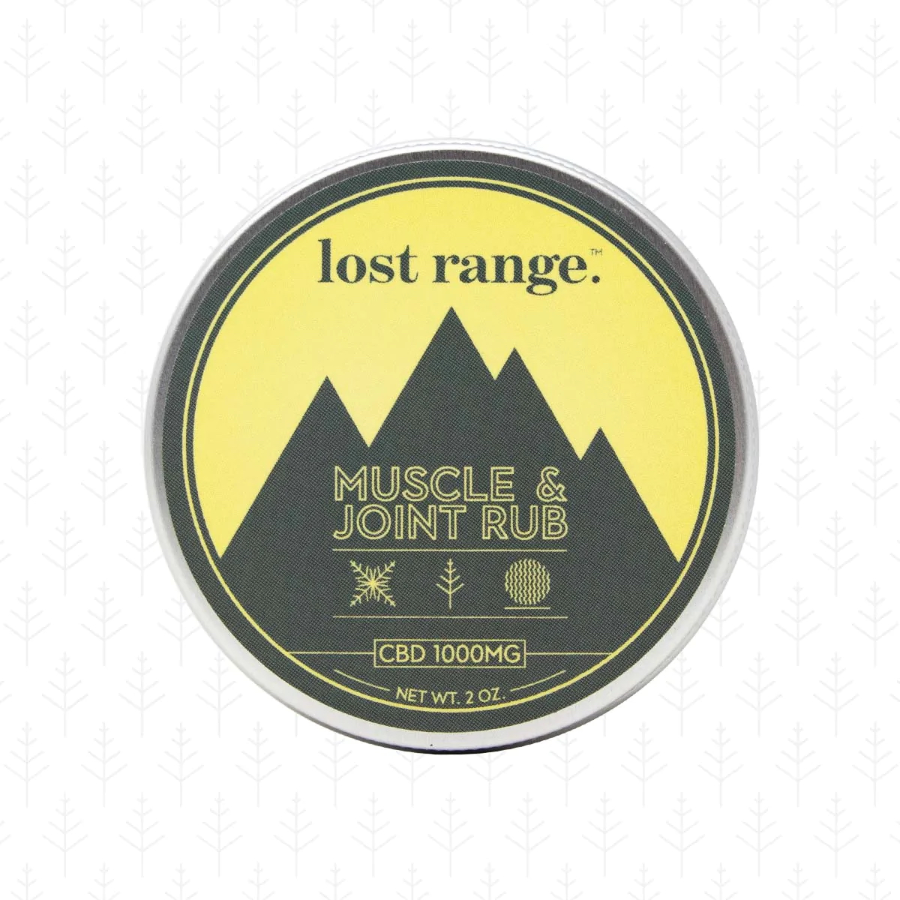 Photograph of product: Lost Range | Muscle & Joint Rub | 1000mg CBD
