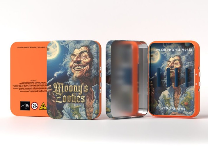 Photograph of product: Moony's Zooties | Tropical Cooler | Hybrid pre-rolls | 5 PACK