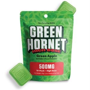 Photograph of product: Green Apple (I) Gummies 500mg