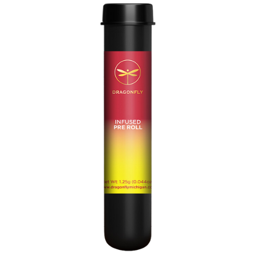 Photograph of product: Dragonfly Mango Tango Infused Pre-Roll 1.25g