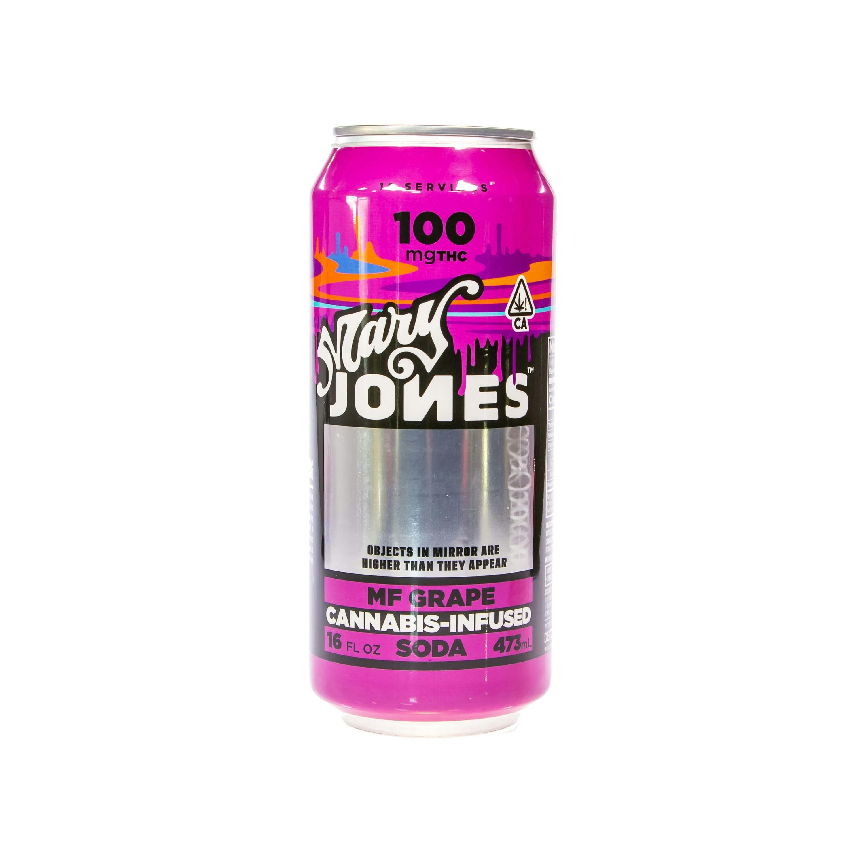 Photograph of product: Mary Jones | MF Grape Soda (16oz - 100mg TH-oui)