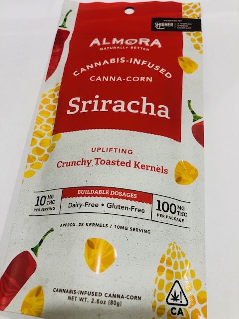 Photograph of product: SRIRACHA 100MG TH-oui CANNA CORN - 80000 MG