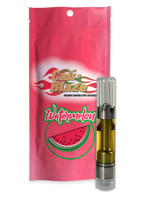 Photograph of product: Cali Blaze | Watermelon | 1g 510 Distillate Cartridge