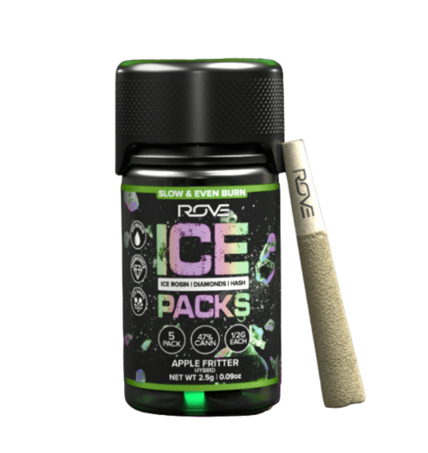 Photograph of product: Rove Infused Pre-roll Pack Apple Fritter 2.5g - 