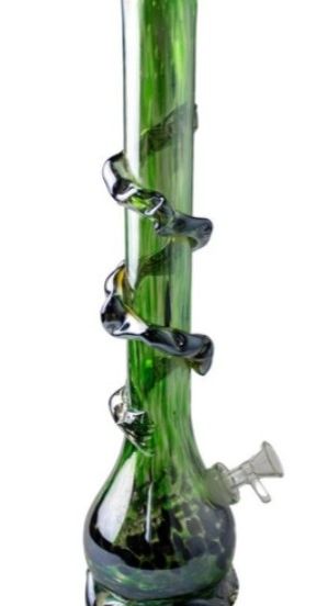 Photograph of product: 16" Wrapped Soft Glass Bong - 