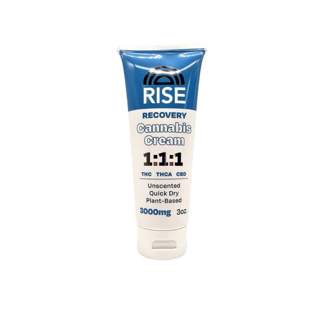 Photograph of product: Rise | 3oz TH-oui/CBD Topical | Recovery Cream