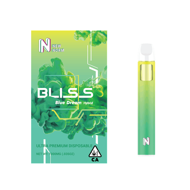 Photograph of product: Bliss x Blue Dream Disposable Vape 1g - Sales Floor
