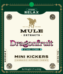 Photograph of product: Mule Extracts - Dragonfruit 1:1 - 20mg 2pk