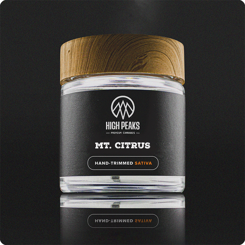 Photograph of product: High Peaks | Flower | Mt. Citrus | 3.5g