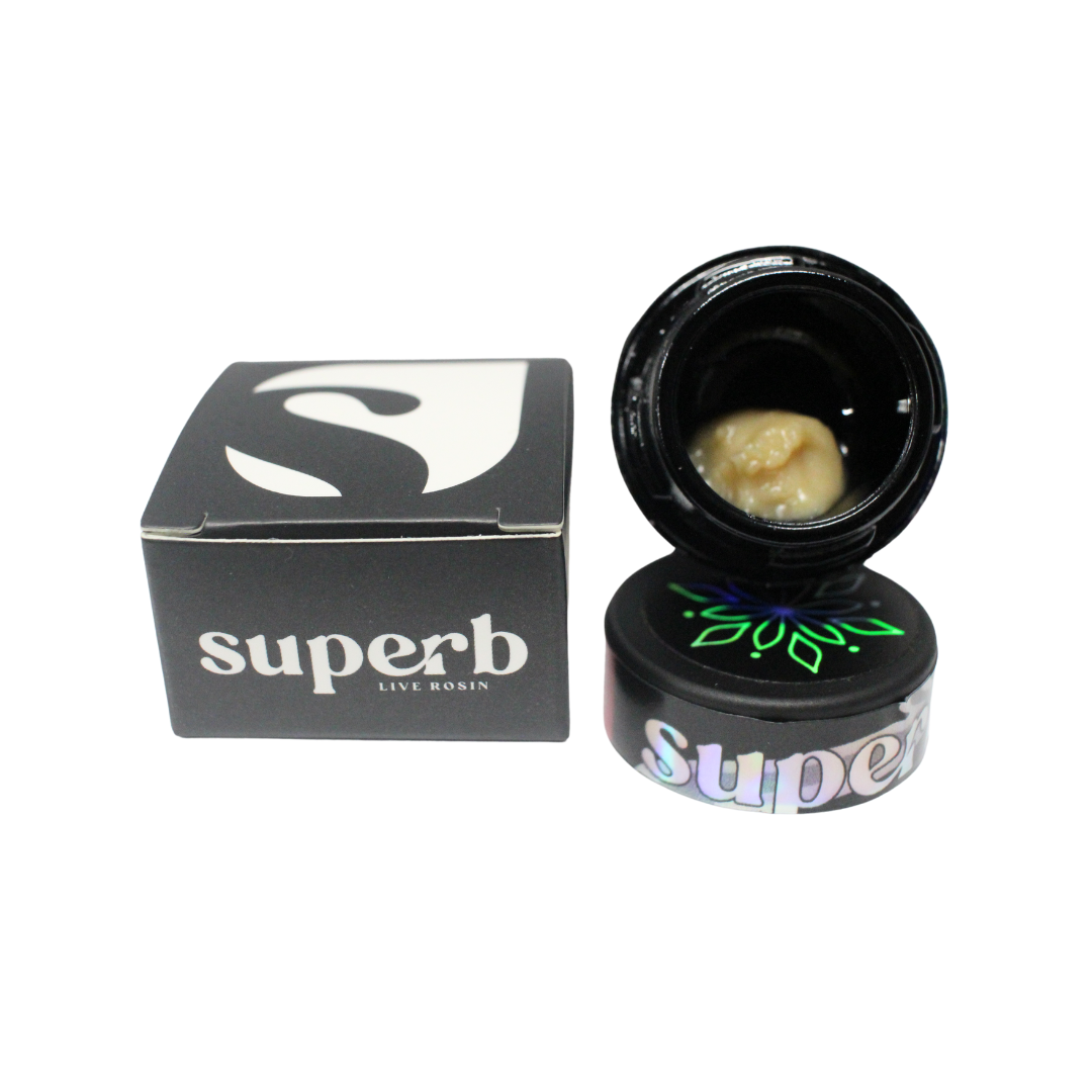 Photograph of product: Superb Oui'd Co. | Test Tube #5 Live Rosin | 1g