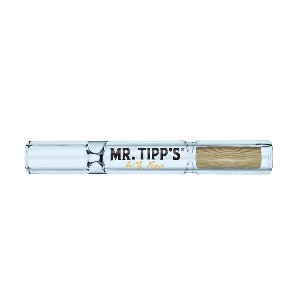 Photograph of product: Mr. Tipps Glass Taster Bat w/lid