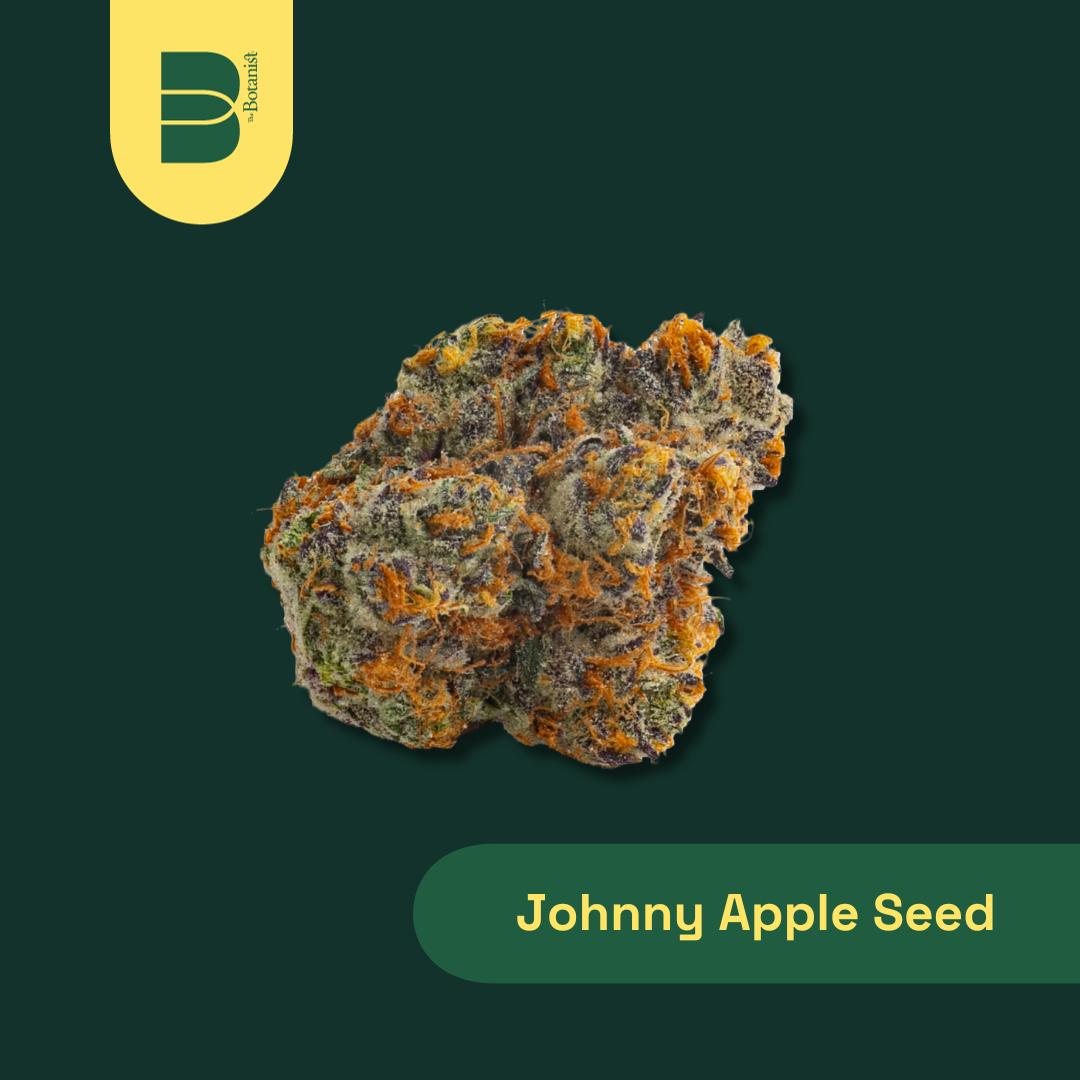 Photograph of product: Johnny Apple Seed Whole Flower 3.5g
