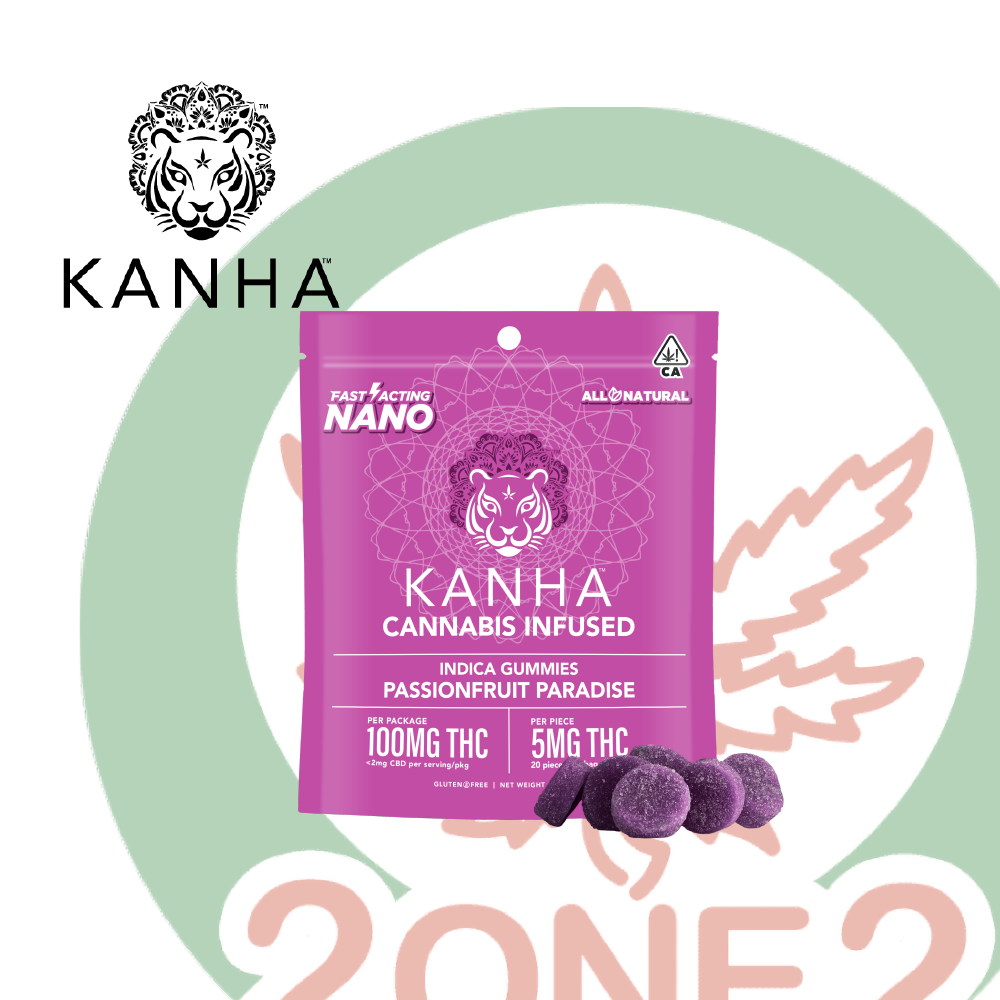 Photograph of product: Kanha - Nano - Passionfruit Paradise - (100mg)