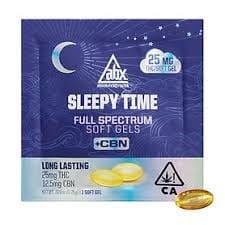 Photograph of product: P-Sleepy Time | 25mg | Solventless and CBN Soft Gel