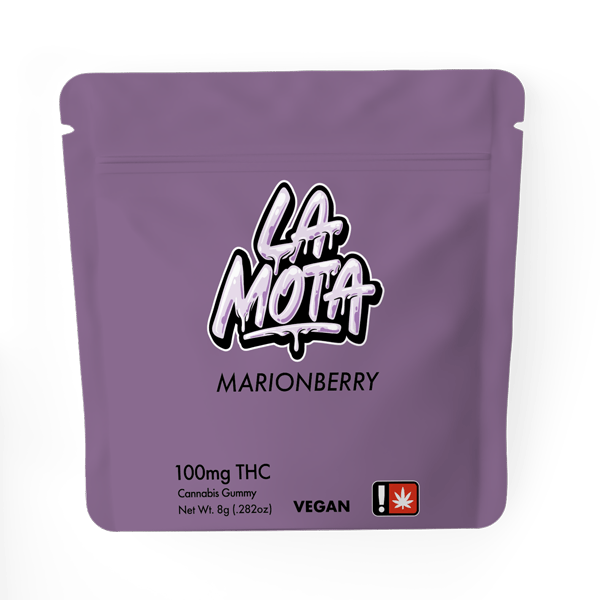 Photograph of product: Marionberry Gummy 100mg-La Mota
