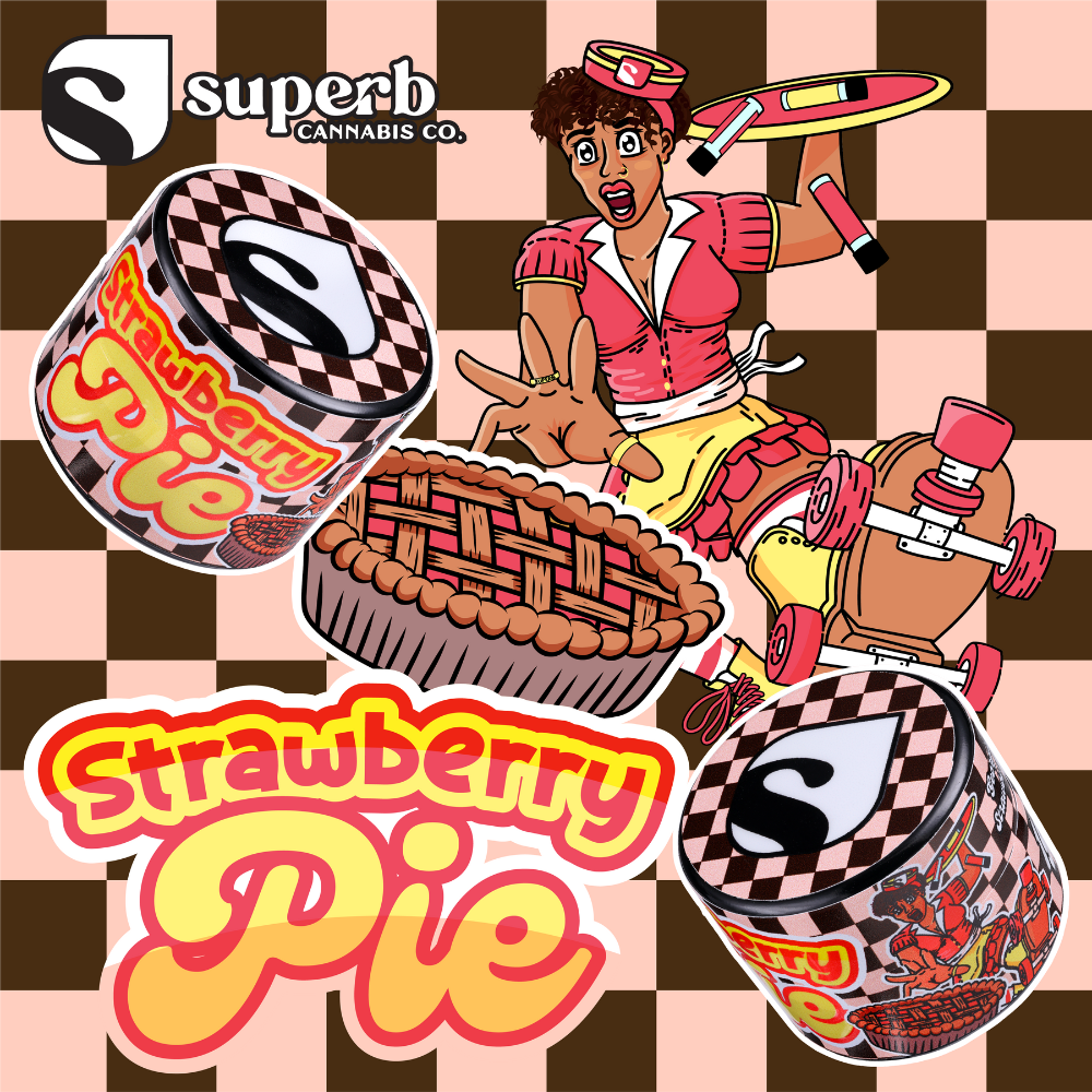 Photograph of product: Superb Oui'd Live Rosin Tier 1 | Strawberry Pie