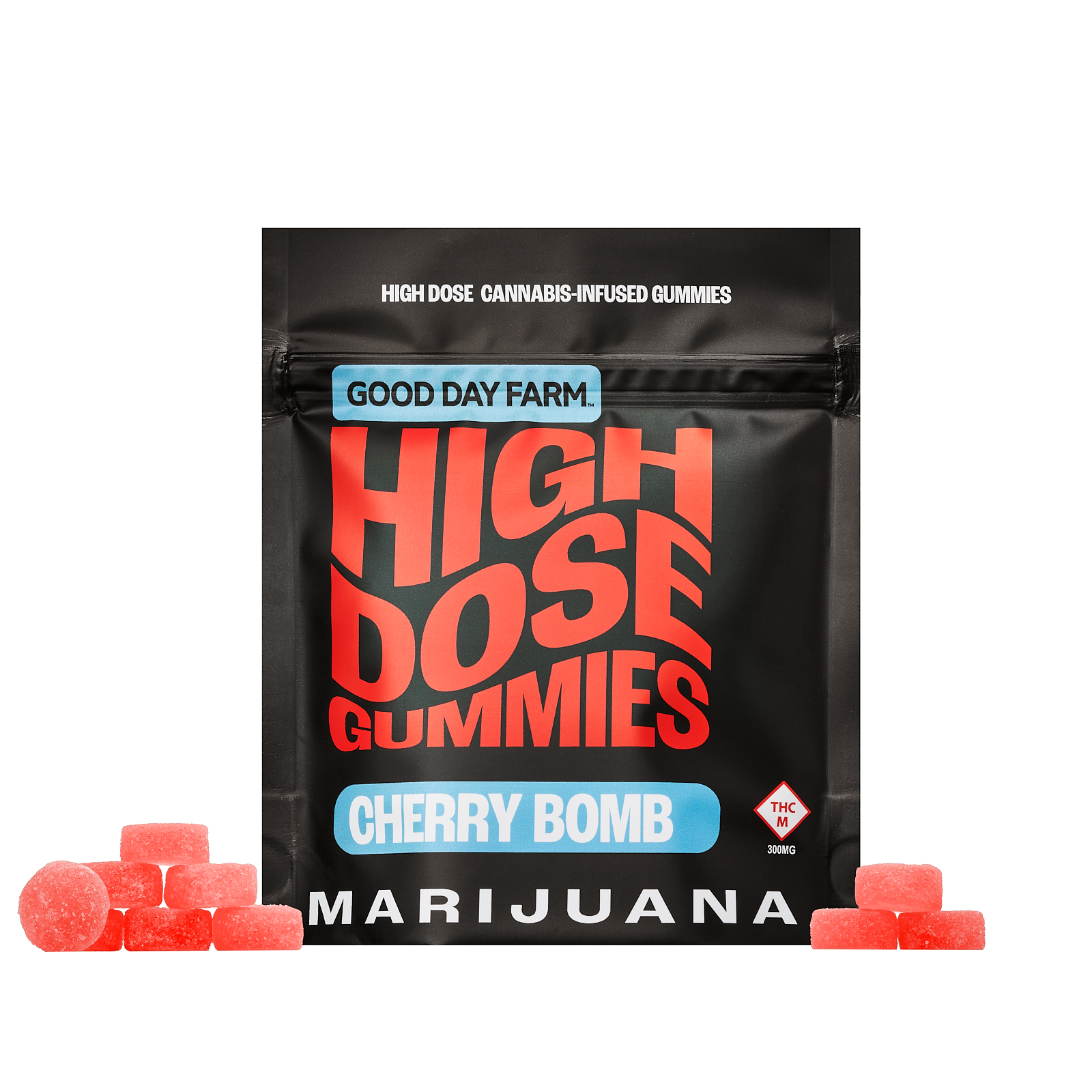 Photograph of product: Cherry Bomb Gummies | 300mg | 10pk