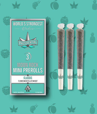 Photograph of product: 3pk Mini Preroll Classic Presidential (infused)