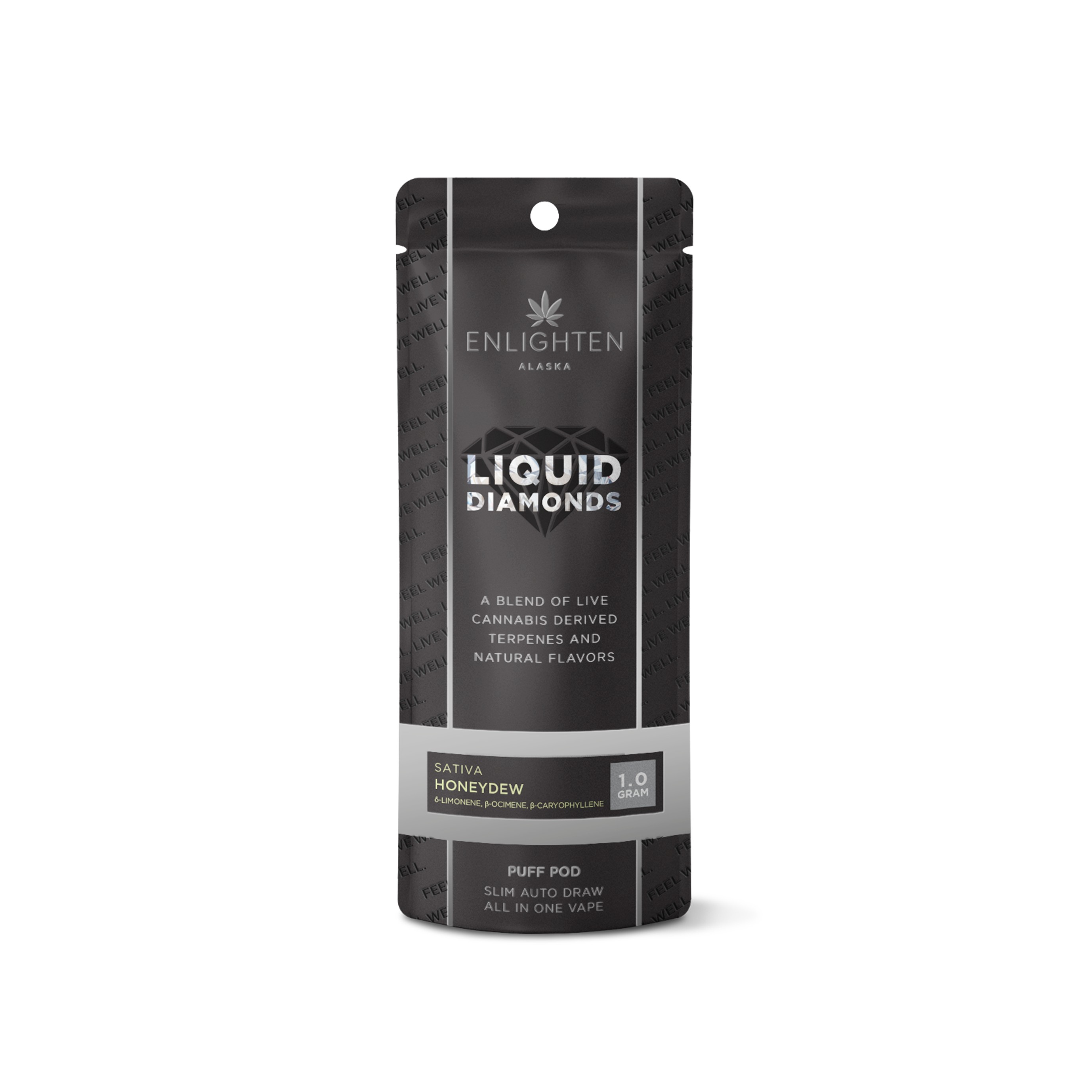 Photograph of product: (S) Honeydew Liquid Diamond Puff POd