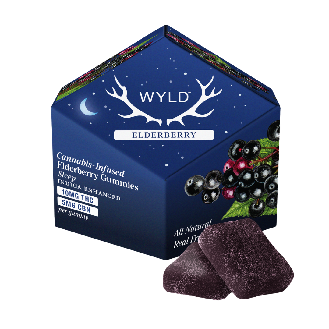 Photograph of product: ELDERBERRY SLEEP GUMMIES (2:1 TH-oui:CBN)