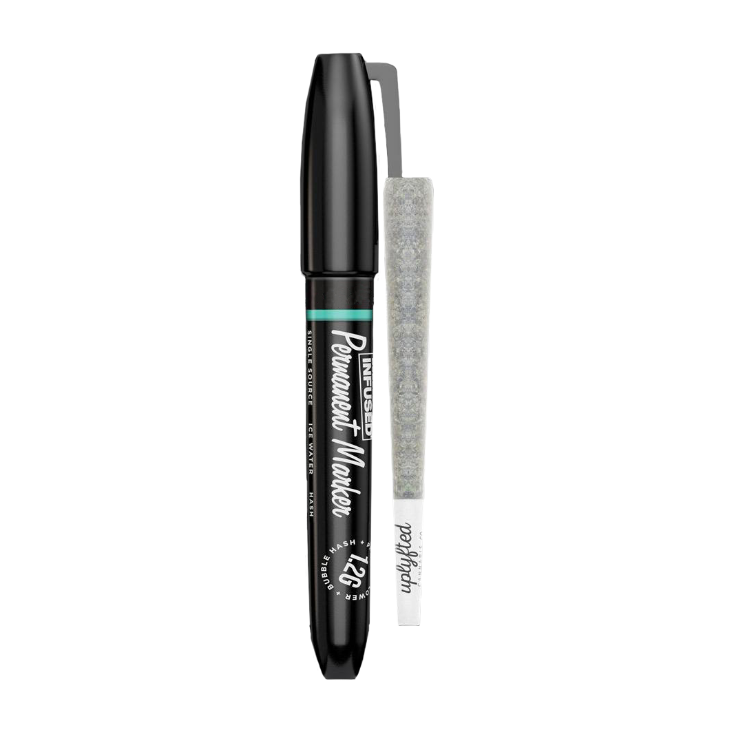 Photograph of product: Uplyfted - Permanent Marker x Purple Pop Rocks Bubble au chocolat Pre-Roll 1.2g | 2/$25