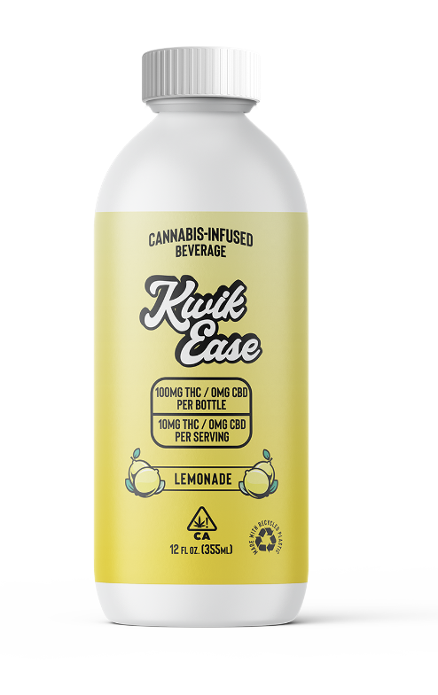 Photograph of product: KWIK - LEMONADE 12OZ 100MG