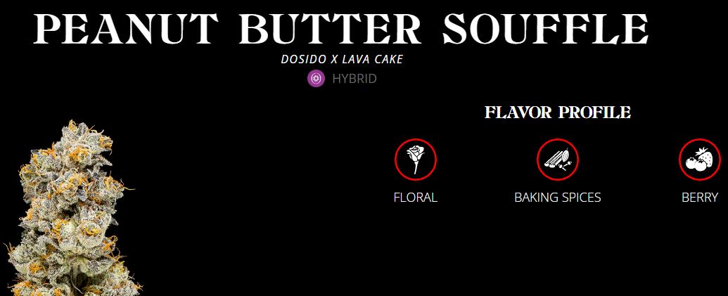 Photograph of product: Peanut Butter Souffle' (B) - 28g