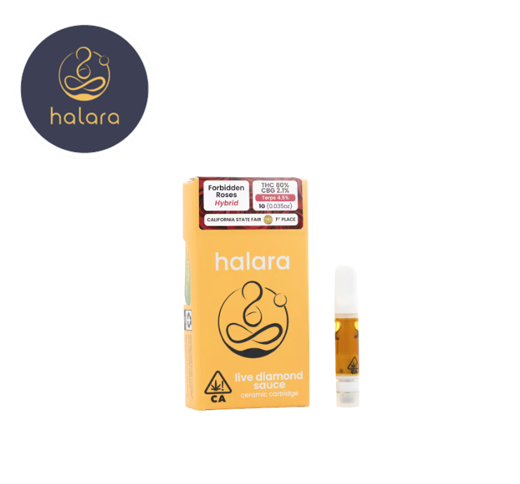 Photograph of product: FORBIDDEN ROSES 1G DIAMOND SAUCE CARTRIDGE