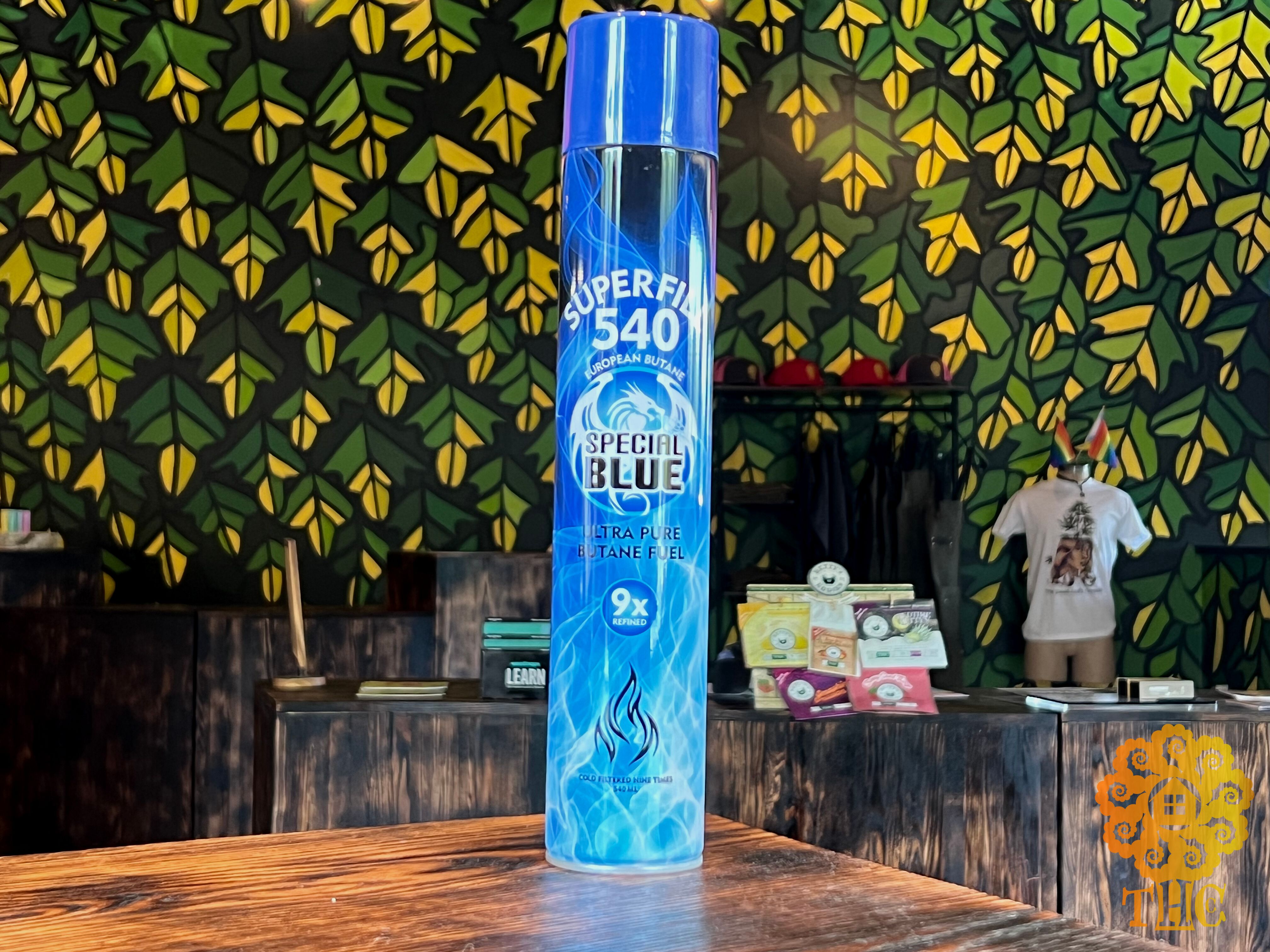 Photograph of product: Special Blue Butane (540ml)