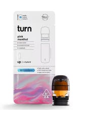 Photograph of product: pink menthol solventless 0.5g pod - 