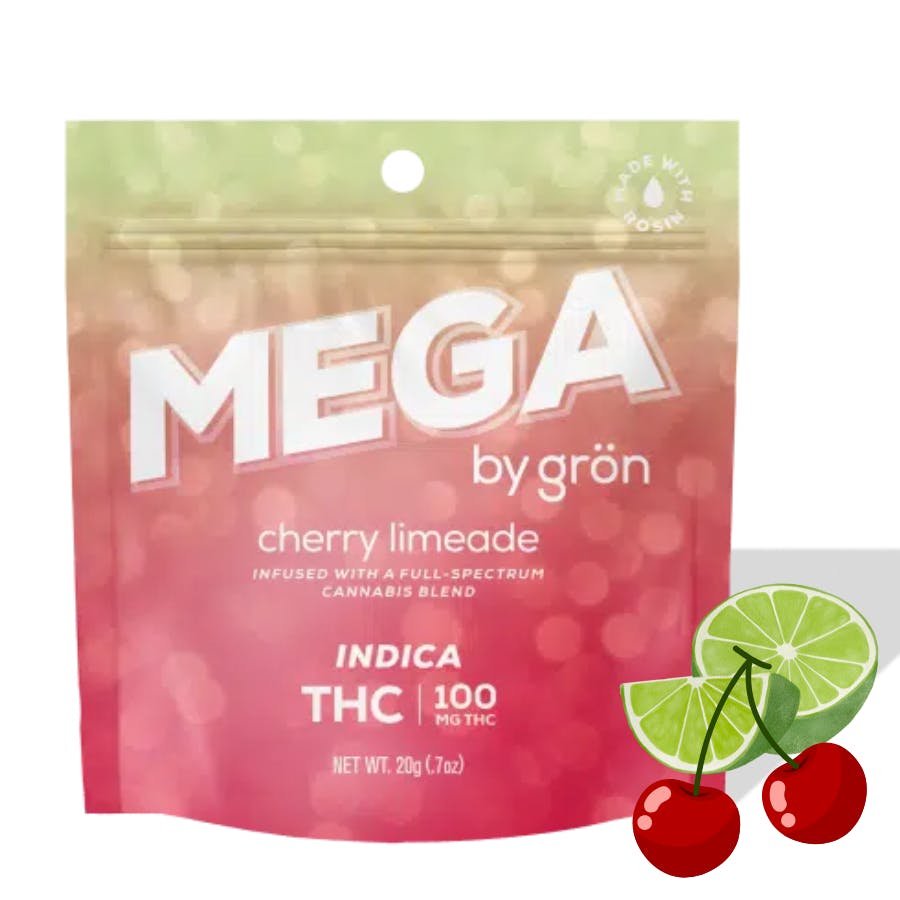 Photograph of product: Mega Pearl - Cherry Limade (2pk) 100mg