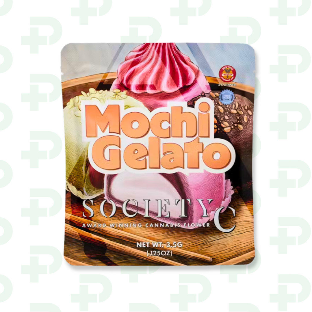 Photograph of product: Society C Exotic 8th - Mochi Gelato - 3.5g