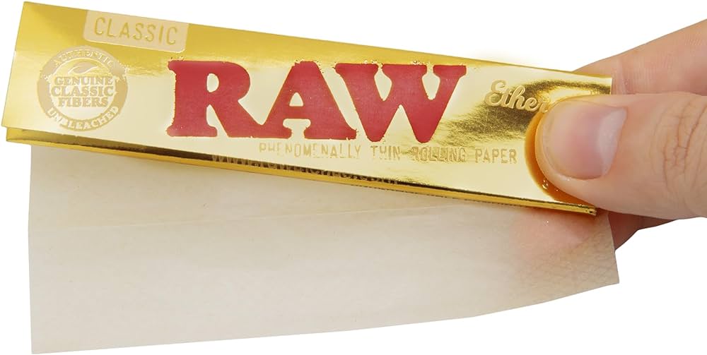 Photograph of product: Raw | Classic Ethereal King Size 110mm Papers