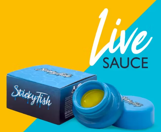 Photograph of Product: Sticky Fish Blueberry Tsuki 1g Live Sauce