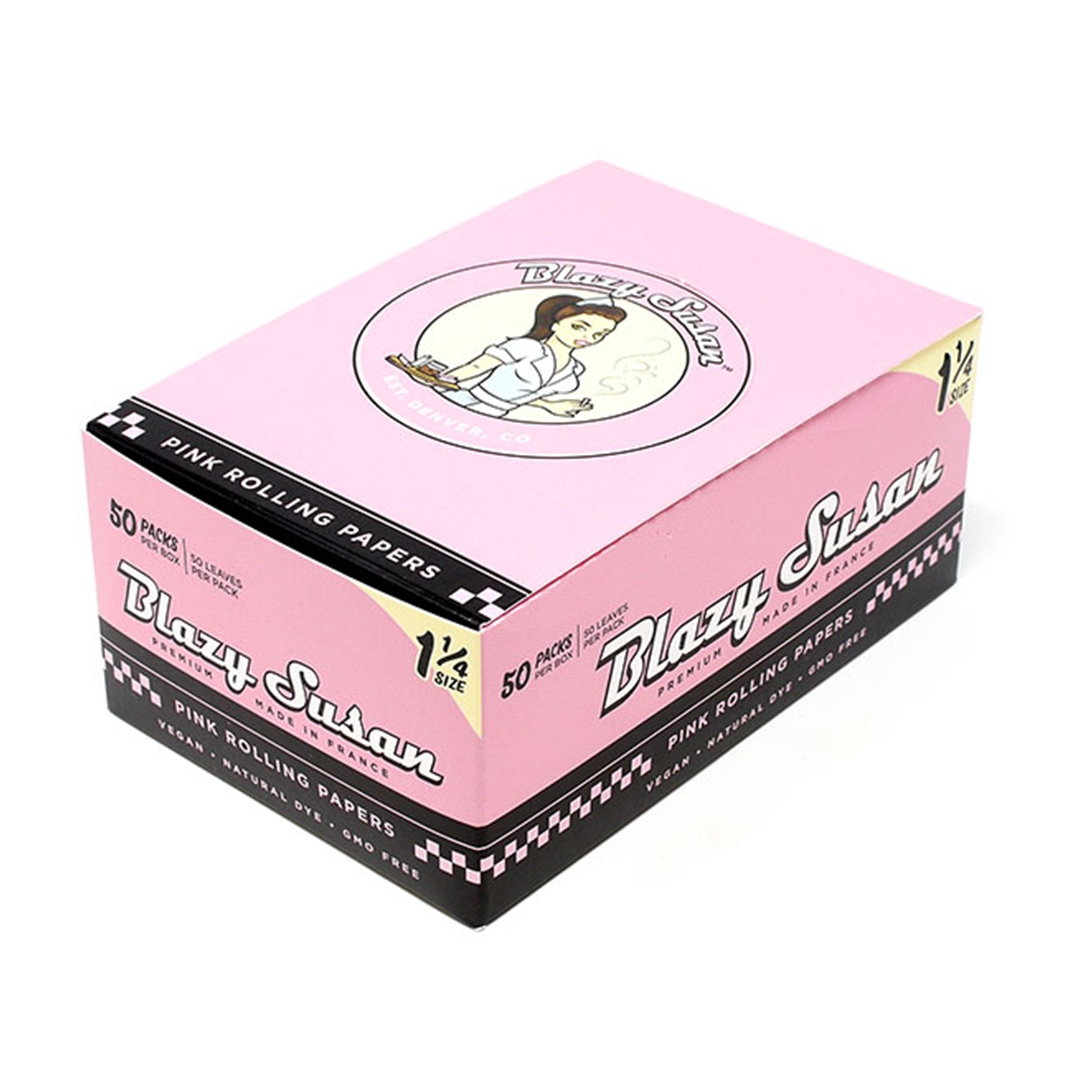 Photograph of product: Blazy Susan - Purple rolling paper 1 1/4