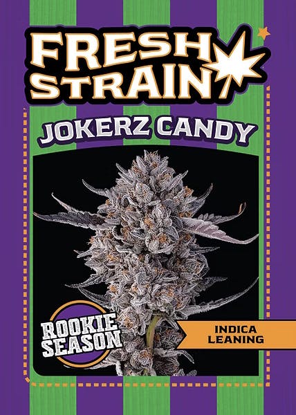 Photograph of product: Jokerz Candy (Indoor Flower) - 3.5g - 