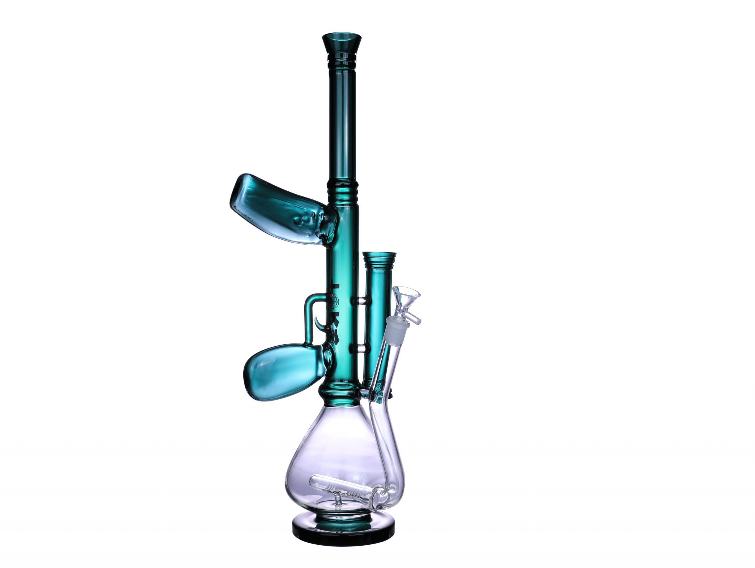Photograph of product: Green 20" Gun Water Pipe