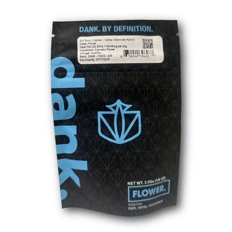Photograph of product: Dank | Girl Scout Cookies | Whole Flower - 3.5g