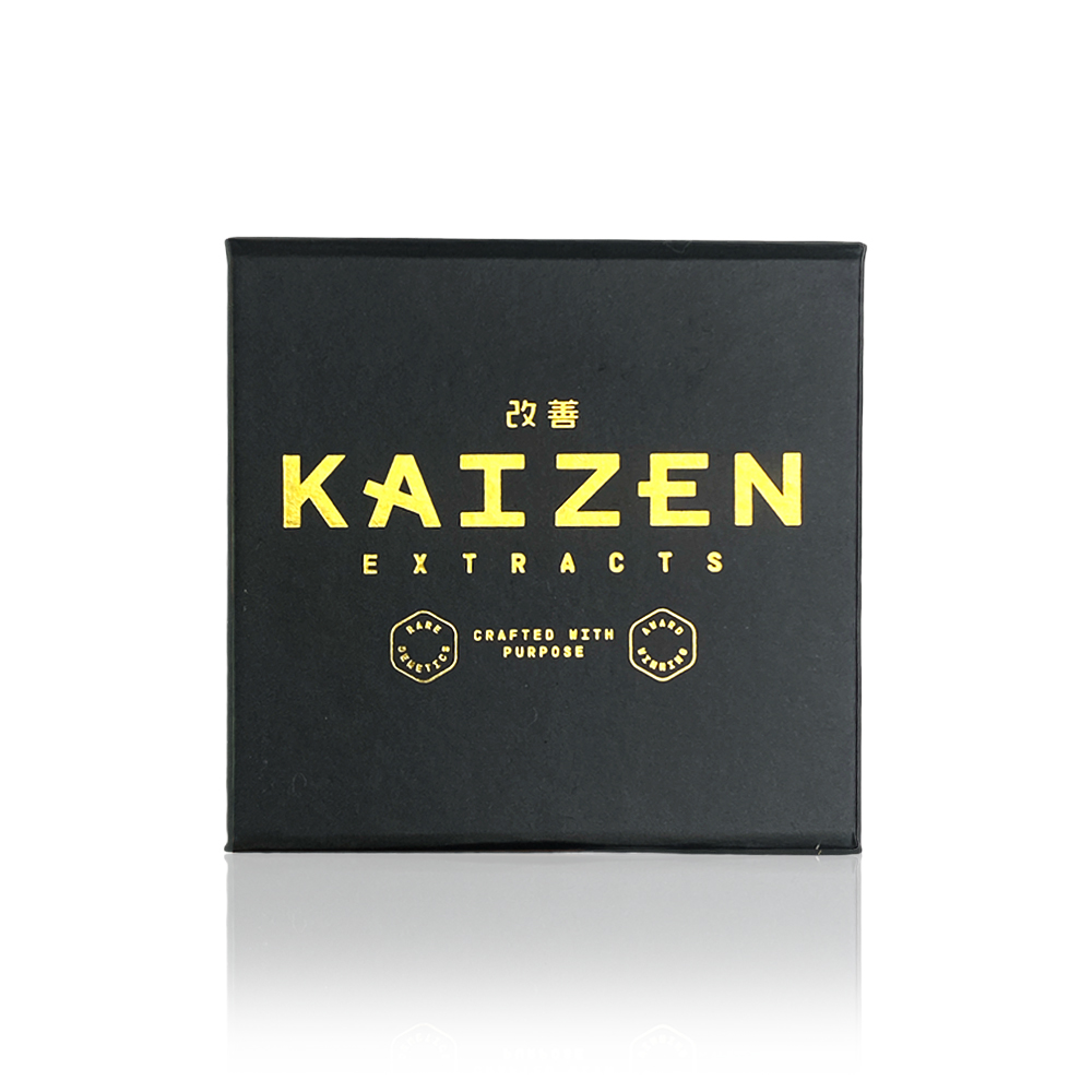 Photograph of product: KAIZEN - Concentrate - Lemon Biscotti - Live Resin Diamond Sauce - 1G
