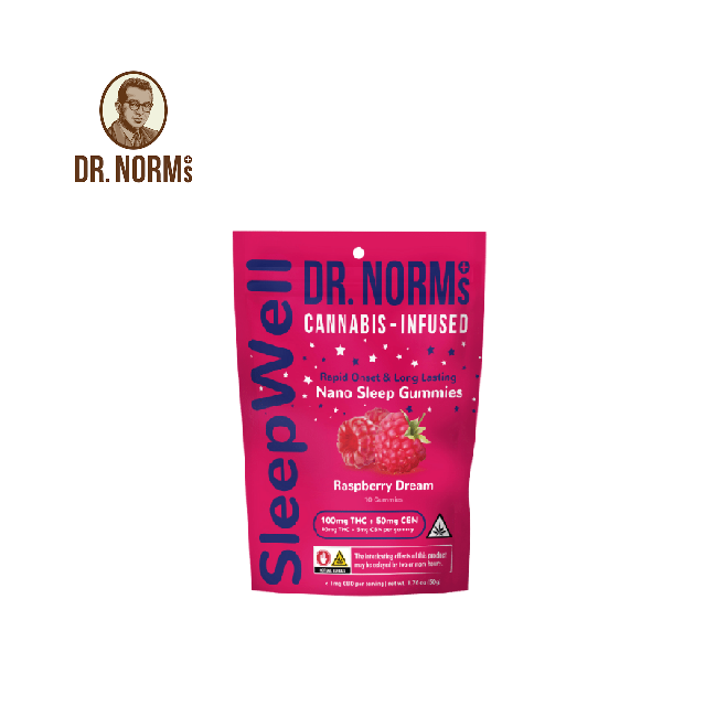 Photograph of product: RASPBERRY DREAM SLEEPWELL 100MG 10 PACK GUMMIES